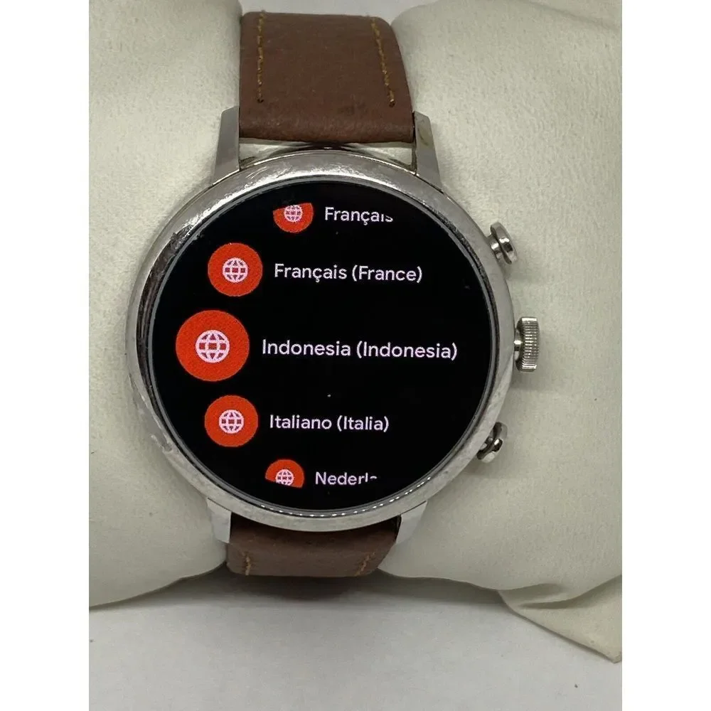 Fossil Gen 4 Authentic Digital Dial Smart Watch Custom Band FTW6014 DC83